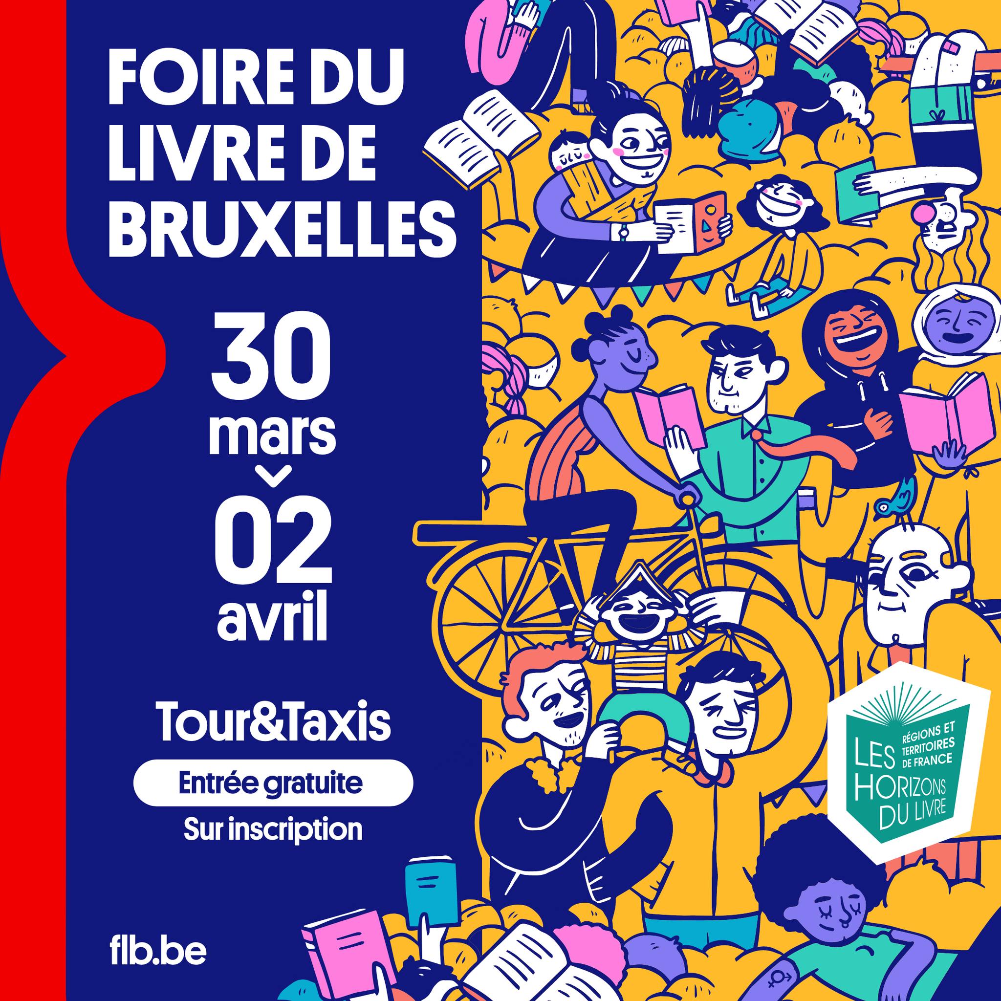Foire du livre de Bruxelles MARS 2023
