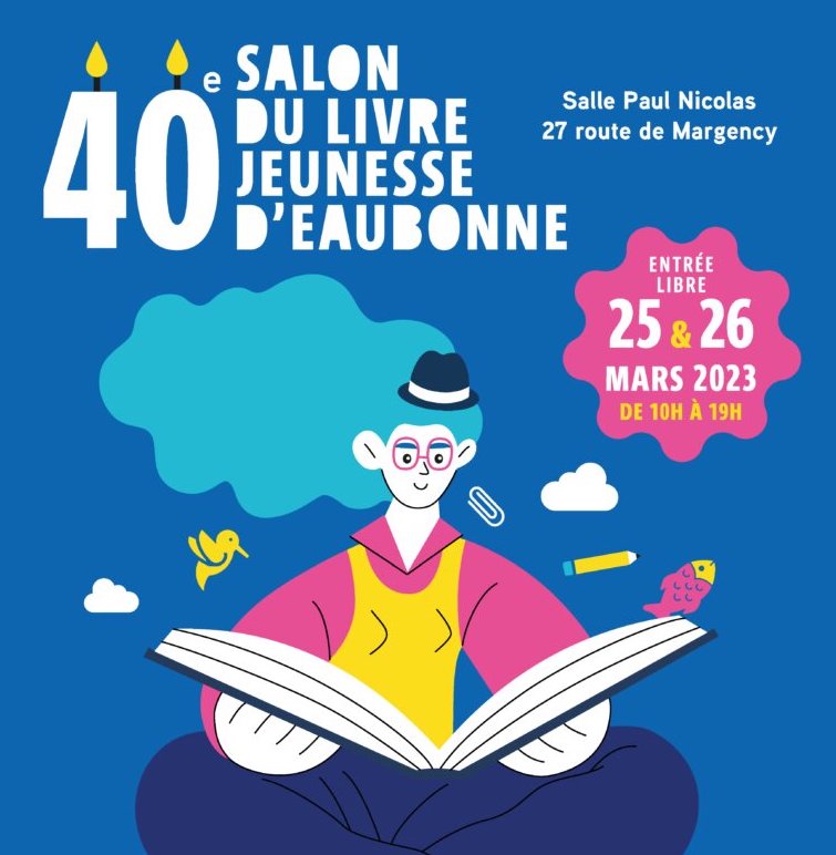 Salon du livre jeunesse d'Eaubonne MARS 2023