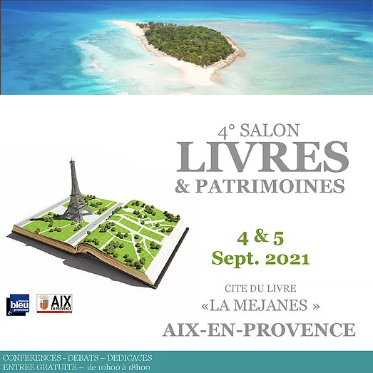 Salon livre & patrimoines SEPTEMBRE 2021
