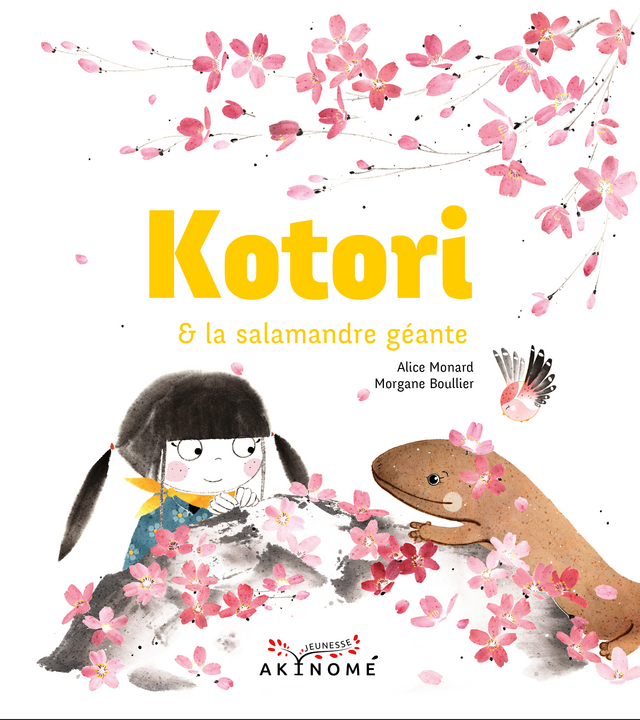 Kotori et la salamandre géante - Alice Monard - Éditions Akinomé